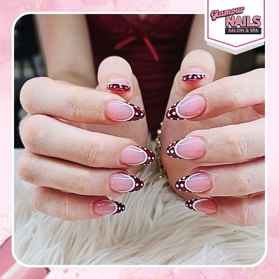 winter nails at Glamour Nails Salon & Spa